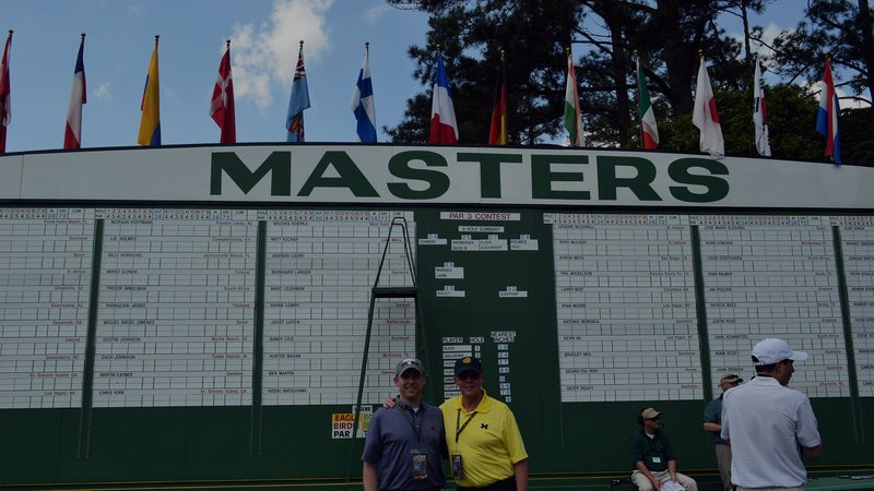 Anzeigetafel mit dem Leaderboard eines Golfturniers (Foto: Ryan Schreiber, CC BY 2.0).